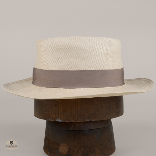 Vintage 1991 Hannibal Lecter Movie Prop Test Panama Straw Hat Mens 7 1/8 Natural - Picture 7 of 24