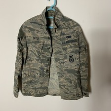 u.s Air Force Coat Mens Utility camouflage Pattern Size 32 S 