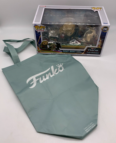 Funko Pop! Thor Marvel Figura Paseo Super Deluxe Amor Trueno Cabra Barco + Regalo - Imagen 2 de 7
