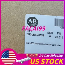 2080-L50E-48QVB Micro850 48 I/O EtherNet/IP Controller Allen Bradley New Sealed