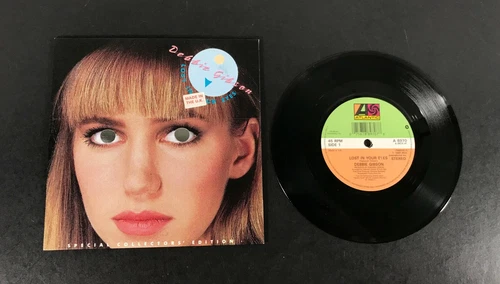 Debbie Gibson LOST IN YOUR EYES 7" UK Vinyl Single MIRROR EYES Sleeve 1989 RARE