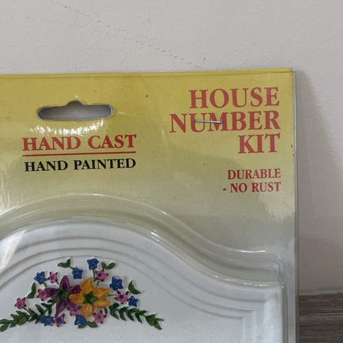 Nameplates of Distinction - House Number Kit - Hand Cast - New & Sealed - Picture 4 of 8