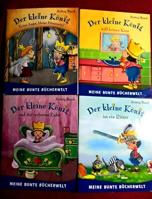 4 Hefte ''Der kleine König'', Hedwig Munck, Ullmann Medien,> siehe Artikelbeschr.