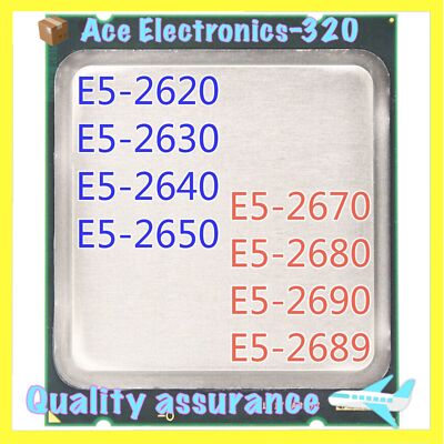 Intel Xeon E5-2630 E5-2620 E5-2640 E5-2650 E5-2670 E5-2680