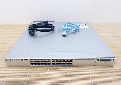 Cisco WS-C3850-24XU-S Catalyst 3850 24 mGig Port UPoE IP Base 1x AC PSU