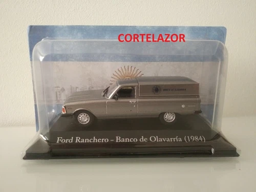 1984 FORD RANCHERO BANCO DE OLAVARRIA IXO 1/43 NEW MINT IN BLISTER