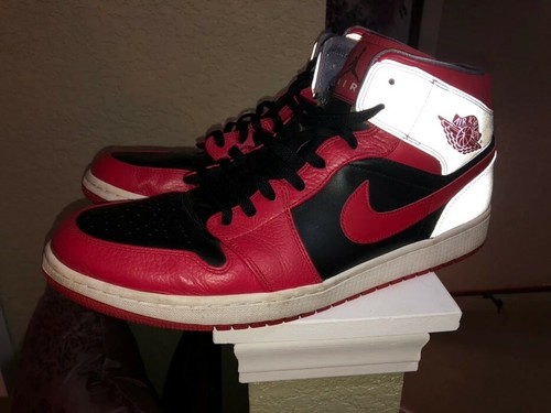 jordan 1 mid fire red