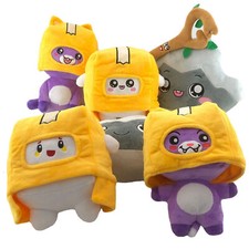 Lankybox Plush Doll Night Light Fabric Danbo Stuffed Animal Soft Toy Gift Kids