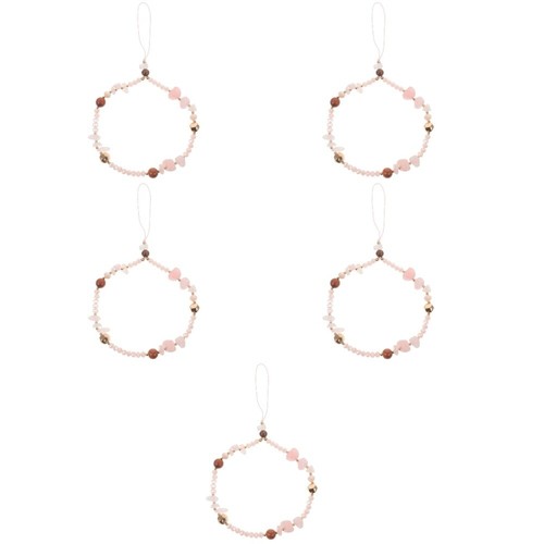 5 Pieces Mobile Phone Straps Miss Cellphone Beaded Lanyard Beads Charm - 第 6/12 張圖片