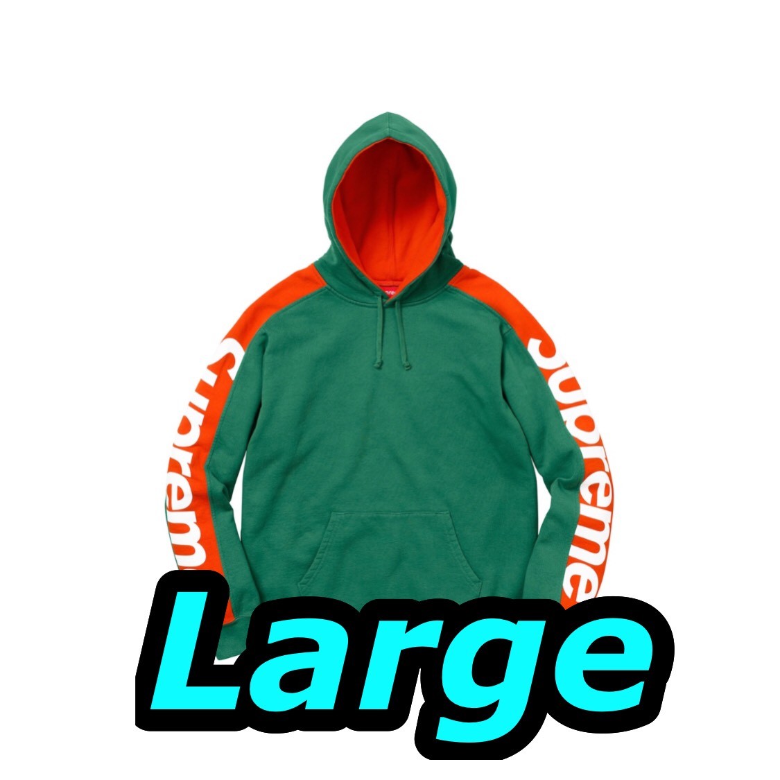 Supreme Sideline Hooded Sweatshirt Light Pine Green Large Supreme Sideline Hooded Sweatshirt Light Pine Green Large