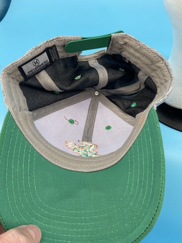 NORFOLK TIDES Snapback Hat Baseball Cap Gray Green MiLB Triton Minor League EUC - Picture 8 of 8