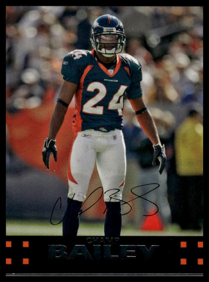 2007 Topps Denver Broncos #3 Champ Bailey