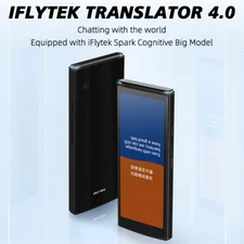 iFLYTEK Translator 4.0 Instant Smart Voice Language Translator with Breathing Li