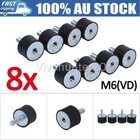 <!--F#f_0-->8Pcs M6 Rubber Mounts Shock Absorber Anti Vibration Isolators Bobbin 20mm x 10mm<!--F/-->