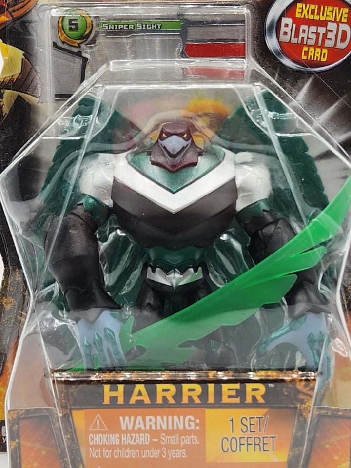 Figura de acción Redakai Conquer The Kairu HARRIER CON cartas 3D explosivas Foto 2 de 4