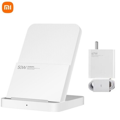 Xiaomi 50W Wireless Charger Stand Fast Charging Pad For iPhone Samsung Android
