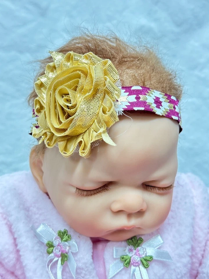 Diademas, Bebé/Niño Pequeño, Juego Lg de 23, Flores, Cinta, Variedad de Colores, HP023 Foto 3 de 4