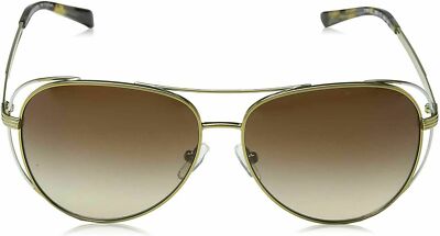 MICHAEL KORS MK1024 119113 58 Gold/Silver W/Brown Lens 58mm  display picture 1