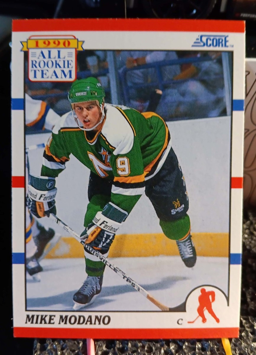 Mike Modano-1990 Score All Rookie Team Card-Red Wings-Stars-North