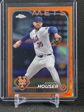 2024 Topps Chrome Update Orange Refractors #USC58 Adrian Houser 17/25