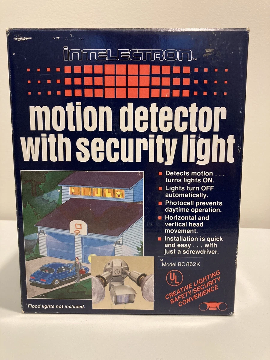Intelectron on sale motion detector