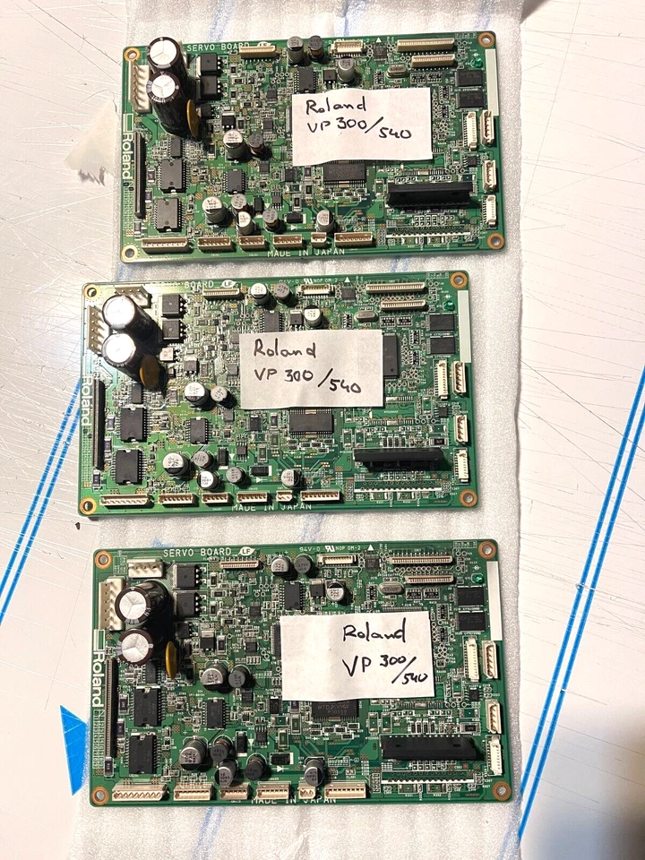 Roland 原装 VP 300 /540 伺服板(已测试工作)来自美国 — 第 2/4 张图片
