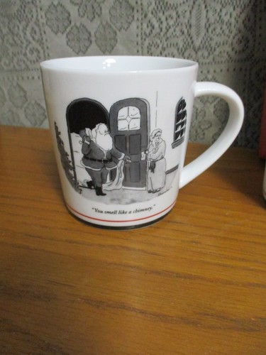 The New Yorker Cartoon Mugs by Restoration Hardware - Complete Set of 4 - w Box - Picture 2 of 11