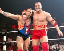 VLADIMIR KOZLOV & SANTINO MARELLA  WRESTLER  8  X 10 WRESTLING PHOTO WWE