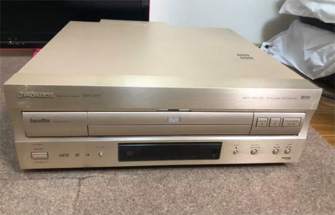 Pioneer Laserdisc Player DVL CD LD DVD Gold   eBay