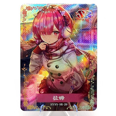 Ram SR - Re:Zero - Goddess Story Anime Waifu Trading Card