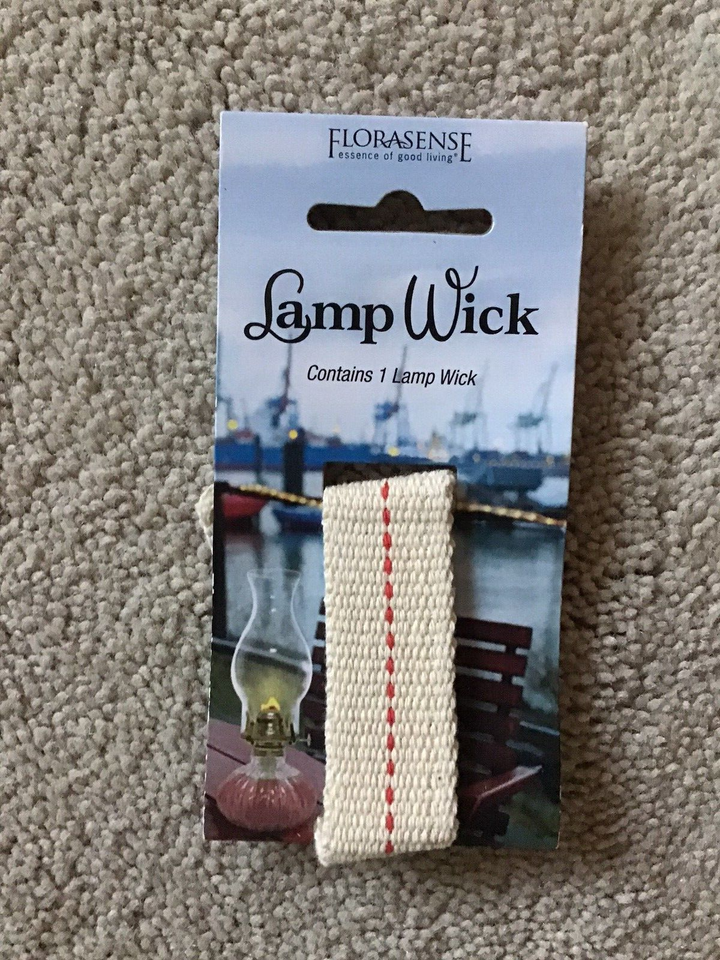 Lot of 3 Florasense Lamp Wicks NEW IN PACKAGING Each Package Contains 1