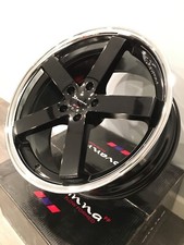Set Of 4 - 20x9 Giovanna Mecca Gloss Black Flow Formed Wheels