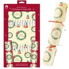 Christmas Cracker Kit 6 Pack Make your Own - Wreaths and Snow Globes