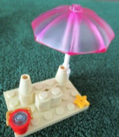 LEGO FRIENDS 41028 EMMA'S LIFEGUARD POST BUILDING SET- COMPLETE W/MANUAL - 2014