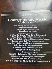 BS5317 CONTEMPORARY MUSIC VOL 2 SONGS BACKSTAGE KARAOKE CDG DISC