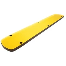 Leecraft DW-4Y Zero Clearance Sliding Miter Saw Insert, Yellow