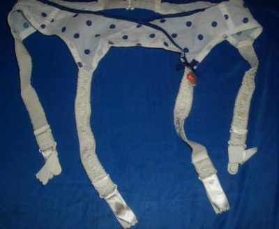 RAR Vintage Felina Pin Up Perlon Strapsgürtel Gr. 70 Strumpfgürtel neu (A231)