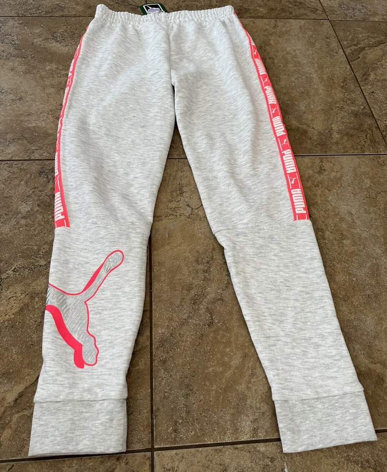 Jogger polar gris Puma para niñas jóvenes nuevo con etiquetas talla XL 16 Foto 4 de 4