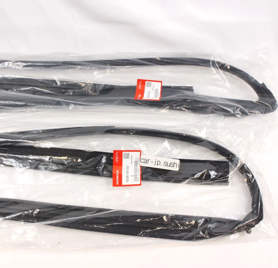 HONDA Genuine CIVIC ' 2/3DR EK4 EK9 96-00 Front Door Glass Run Channel Lh&Rh Set - Image 4 of 4
