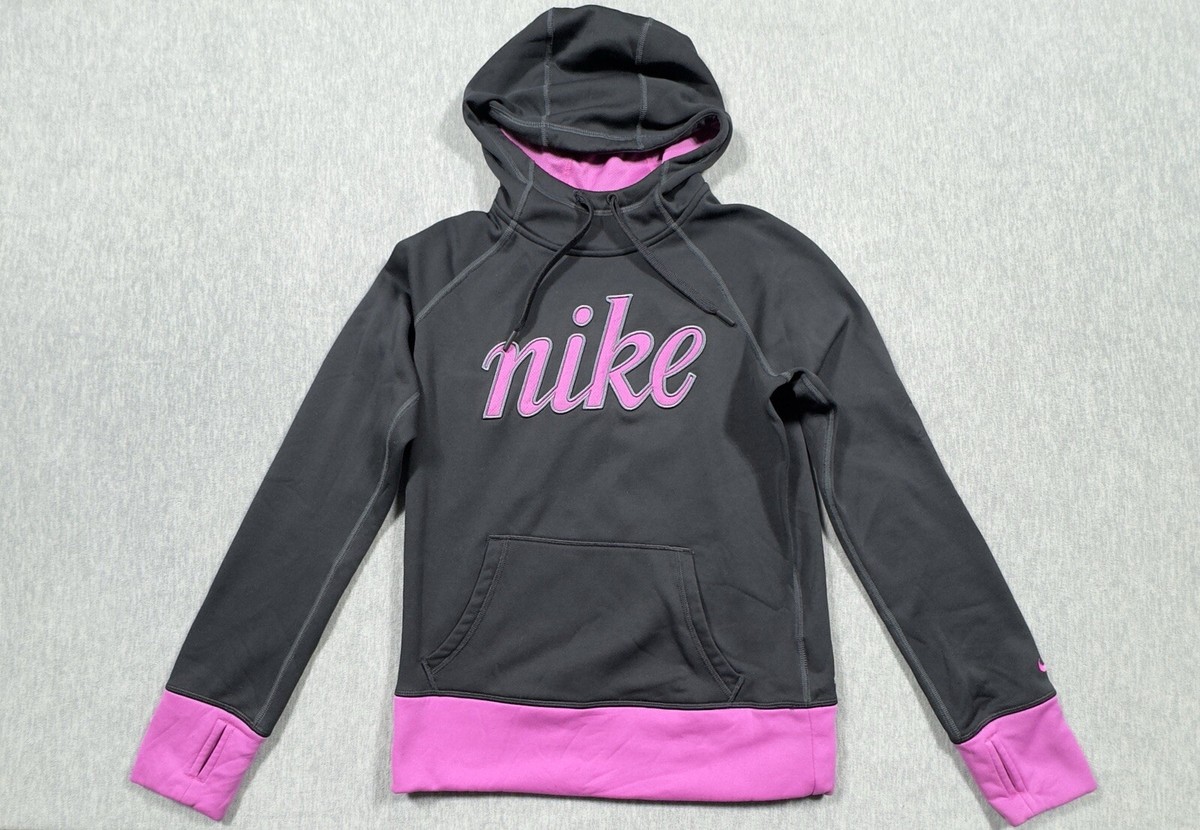 black pink nike hoodie