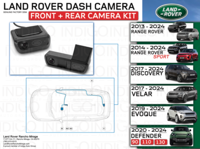 LAND ROVER RANGE ROVER GENUINE FACTORY OEM DASH CAM- INTERGRATED W