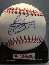 TODD FRAZIER  NEW YORK YANKEES / NEW YORK METS  SIGNED OML BASEBALL