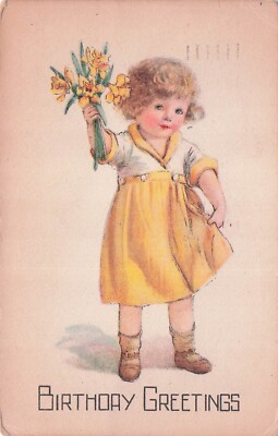Postcard Vin (4)Birthday Postcards (See description) UP (Lovely as ever)  (344)