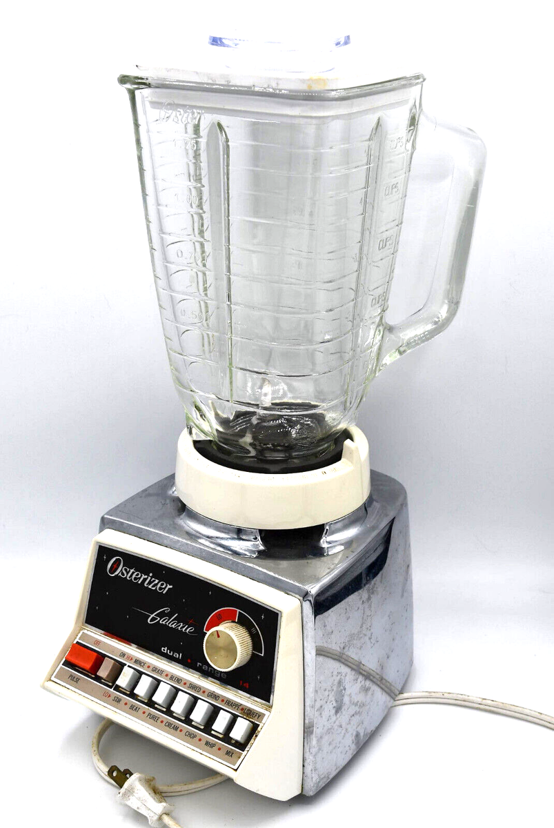 Vintage Osterizer Galaxie Blender 848-311 Glass Pitcher 14 Speed