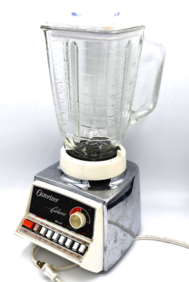 Vintage Osterizer Galaxie Blender 848-311 Glass Pitcher 14 Speed