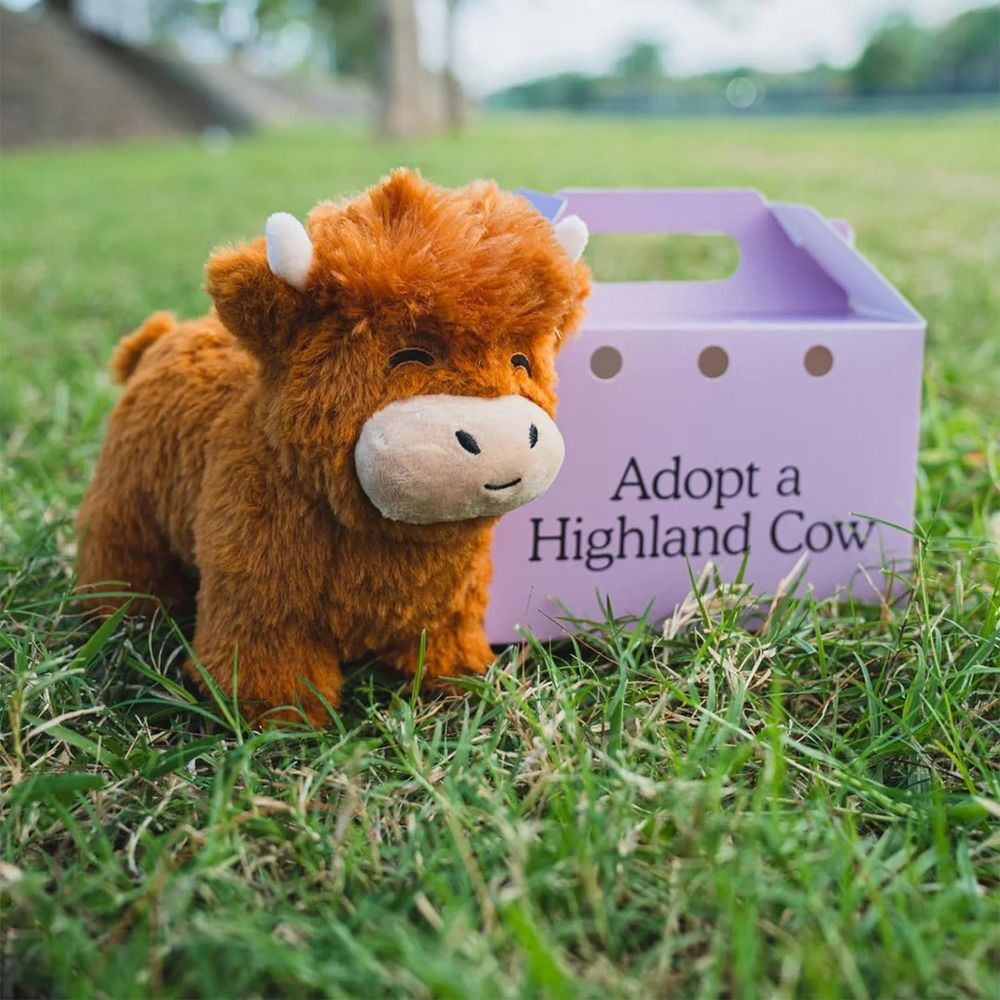 Plush Bull Stuffed Animal For Baby