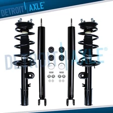 Front Struts w/Coil Spring + Rear Shock Absorbers for 2013 - 2019 Ford Explorer