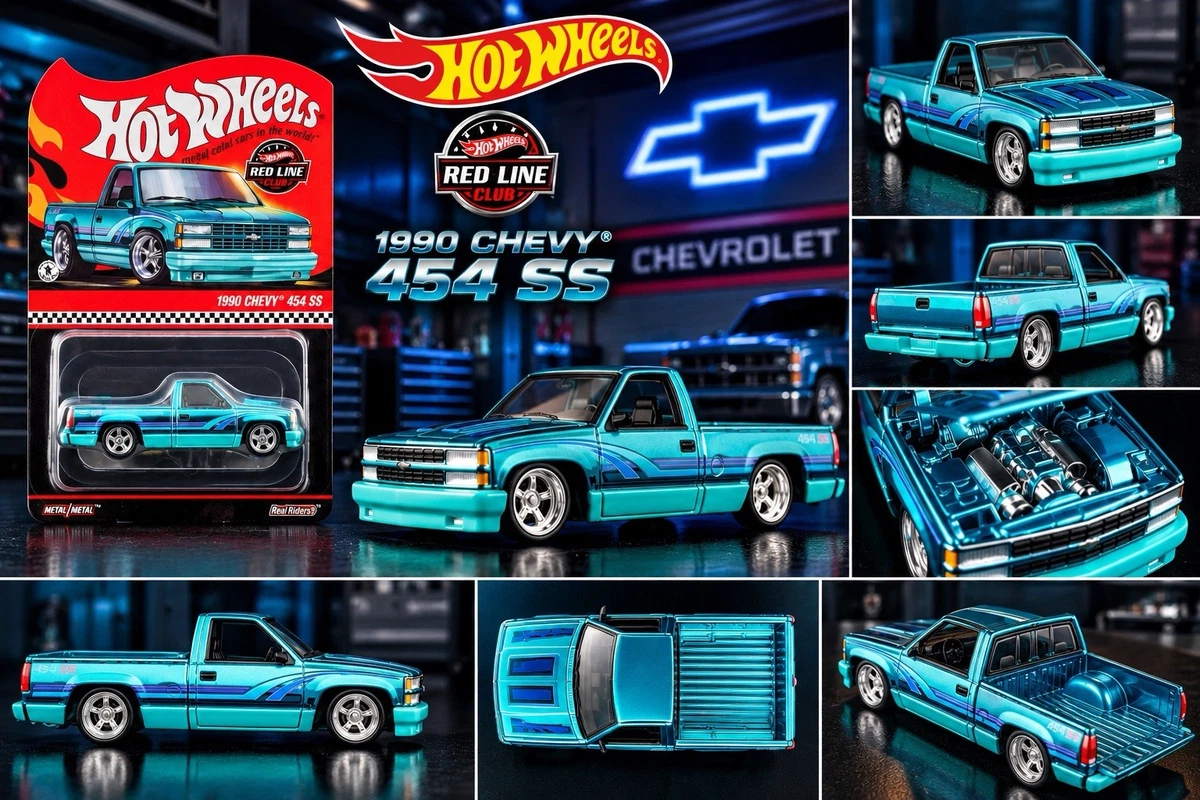 25+ Hot Wheels Red Line Club Chevrolet Diecast Cars, Trucks & Vans
