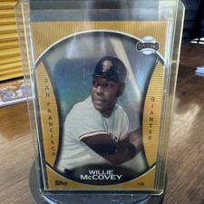 Topps 2010 Willie McCovey GC12 Target Gold Legends Chrome San Francisco Giants