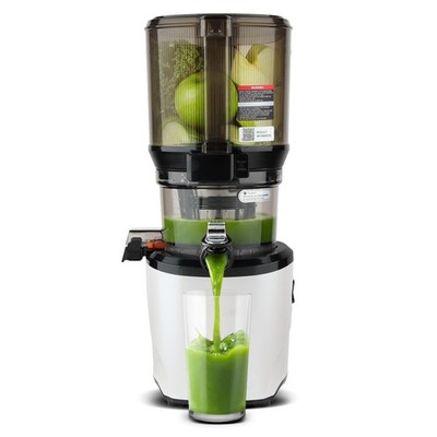 Kuvings AUTO10 Cold Press Juicer White - Hands-Free Juicer,Nut Milk, and Sorbets
